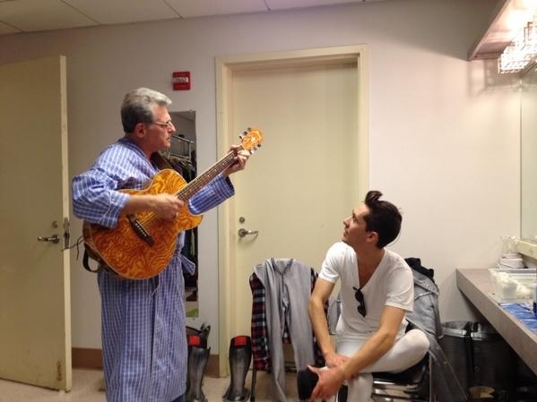 Photo Flash: Saturday Intermission Pics, October 6 - Part 2 - PHANTOM Supports PBS, Hello from Paper Mill's A CHORUS LINE and More!  Image