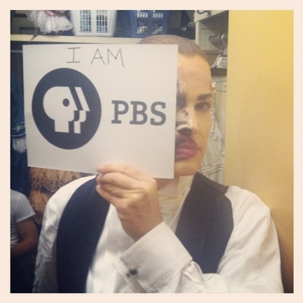 Photo Flash: Saturday Intermission Pics, October 6 - Part 2 - PHANTOM Supports PBS, Hello from Paper Mill's A CHORUS LINE and More!  Image