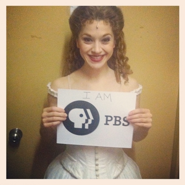 Photo Flash: Saturday Intermission Pics, October 6 - Part 2 - PHANTOM Supports PBS, Hello from Paper Mill's A CHORUS LINE and More!  Image