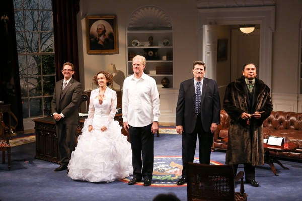 Photo Flash: NOVEMBER Opens in LA - Starry Arrivals, Curtain Call and More! Image