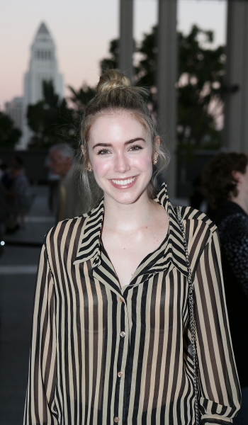 Spencer Locke poses during the arrivals for the opening night performance of "Novembe Photo