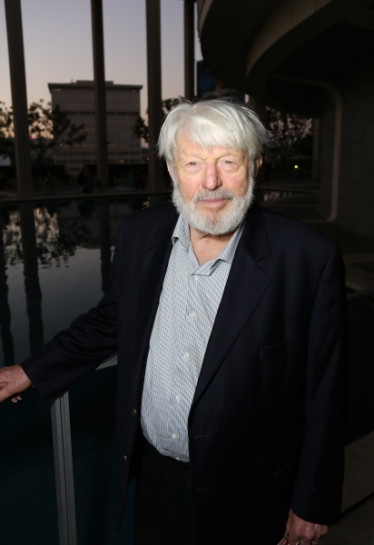 Theodore Bikel poses during the arrivals for the opening night performance of 