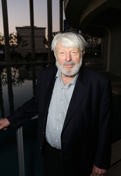 Theodore Bikel poses during the arrivals for the opening night performance of "Novemb Photo