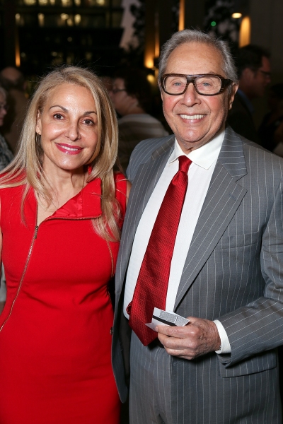 From left, actors Beege Barkette and Mark Rydell pose during the arrivals for the ope Photo