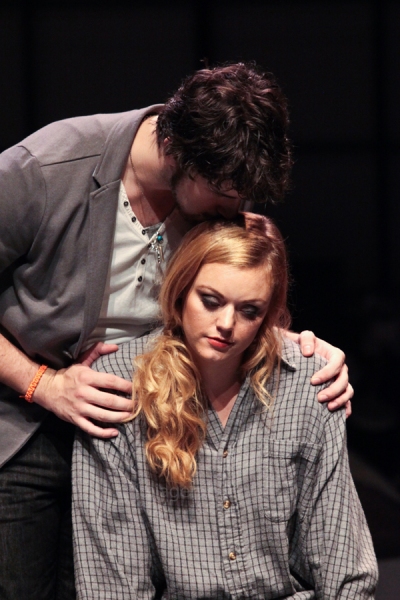 Justin Rugg as Alex and Ruth Kennedy as Ellen
 Photo