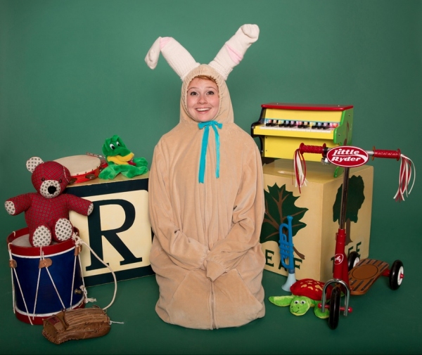 Kristin Parker as The Velveteen Rabbit. Photo