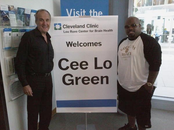 Photo Flash: Cee Lo Green Visits Cleveland Clinic Lou Ruvo Center for Brain Health Image