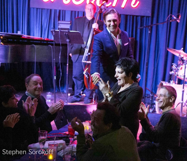 Photo Coverage: Liza Minnelli, Tony Danza Visit Nicholas King at the Iridium 