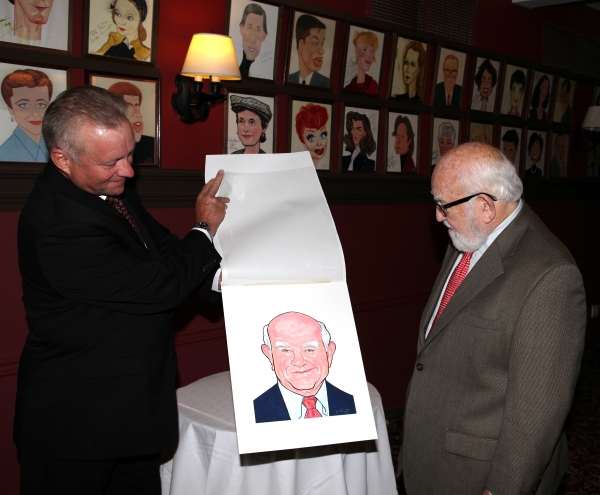Photo Coverage: GRACE's Michael Shannon, Ed Asner and Paul Rudd Get Sardi's Caricatures! Image