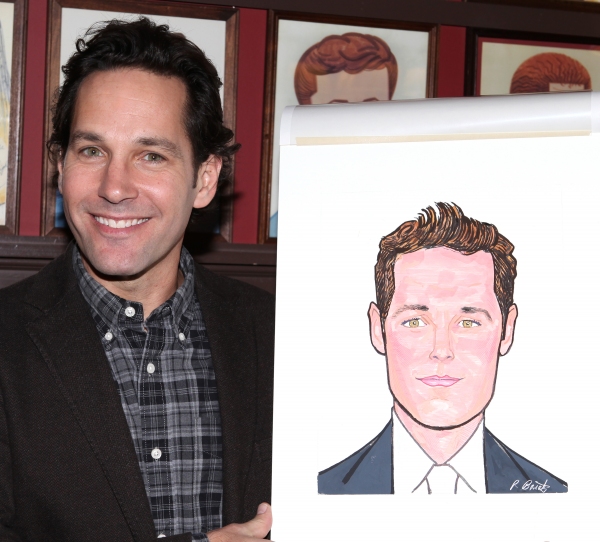 Photo Coverage: GRACE's Michael Shannon, Ed Asner and Paul Rudd Get Sardi's Caricatures! Image