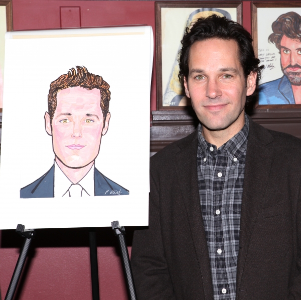 Photo Coverage: GRACE's Michael Shannon, Ed Asner and Paul Rudd Get Sardi's Caricatures! Image
