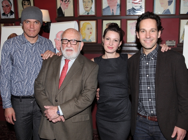 Photo Coverage: GRACE's Michael Shannon, Ed Asner and Paul Rudd Get Sardi's Caricatures! Image