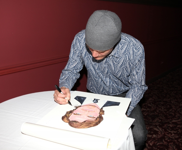 Photo Coverage: GRACE's Michael Shannon, Ed Asner and Paul Rudd Get Sardi's Caricatures! Image