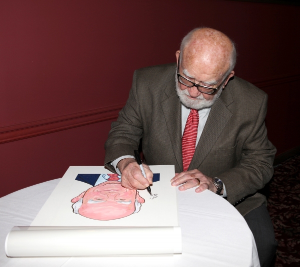 Photo Coverage: GRACE's Michael Shannon, Ed Asner and Paul Rudd Get Sardi's Caricatures! Image