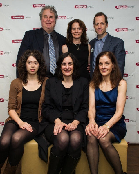 ADAM LEFEVRE, playwright DAISY FOOTE, TIM HOPPER, HALLIE FOOTE, director EVAN YIONOUL Photo