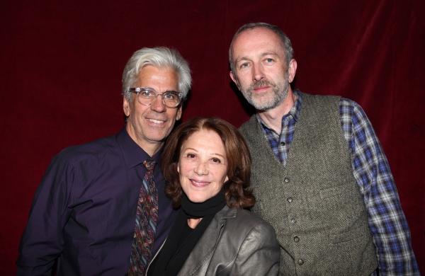 Linda Lavin with Director Steve Bakunas and Playwright Owen Dunne Photo