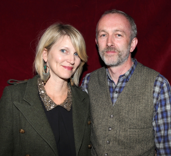 Playwright Owen Dunne and his wife Photo