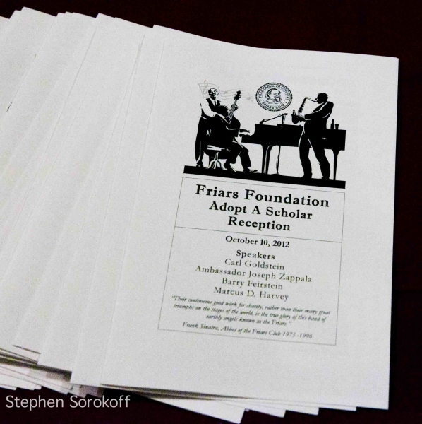 Photo Coverage: Friars Foundation's ADOPT A SCHOLAR Reception 