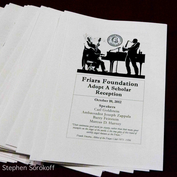 Photo Coverage: Friars Foundation's ADOPT A SCHOLAR Reception Image