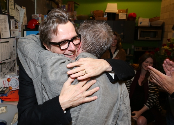 Photo Flash: John Hurt, Gary Oldman, Peter Asher and More at KRAPP'S LAST TAPE's Opening in LA! Image