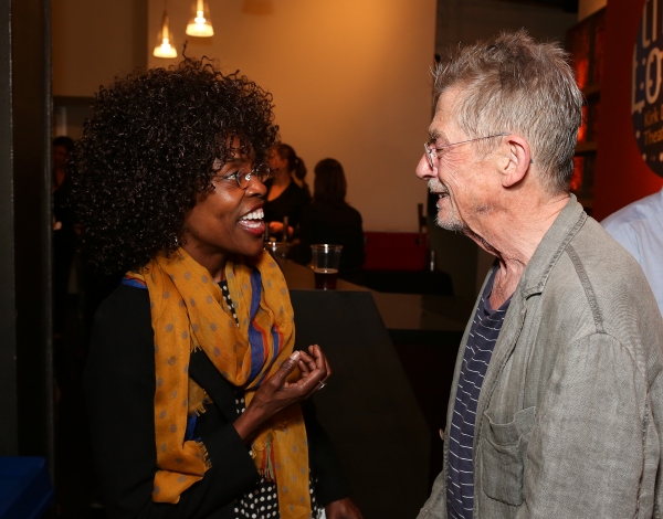 Photo Flash: John Hurt, Gary Oldman, Peter Asher and More at KRAPP'S LAST TAPE's Opening in LA! Image