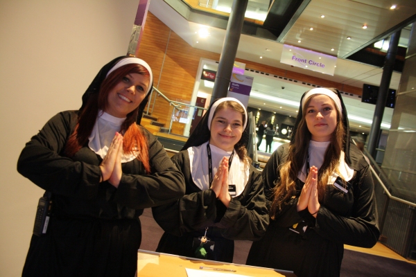 Photo Flash: Birmingham Hippodrome Staff Gets Into the 'Habit' for SISTER ACT Opening 