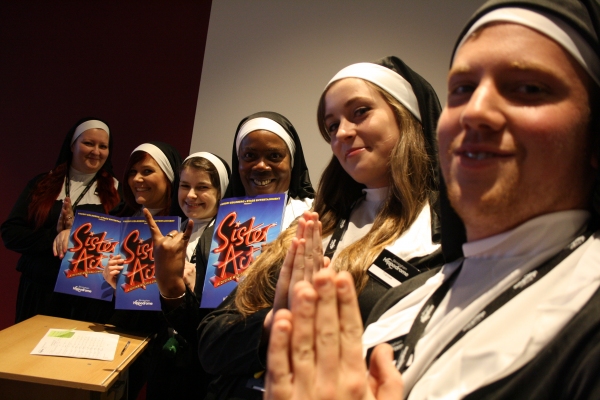 Photo Flash: Birmingham Hippodrome Staff Gets Into the 'Habit' for SISTER ACT Opening 