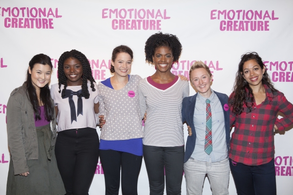 Photo Coverage: Cast of EMOTIONAL CREATURE Meets The Press! 