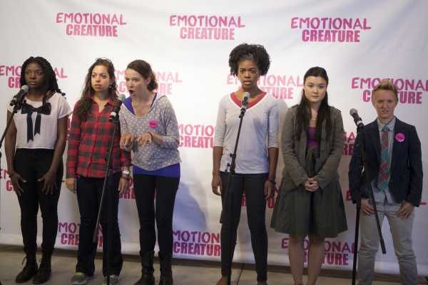 Photo Coverage: Cast of EMOTIONAL CREATURE Meets The Press! Image