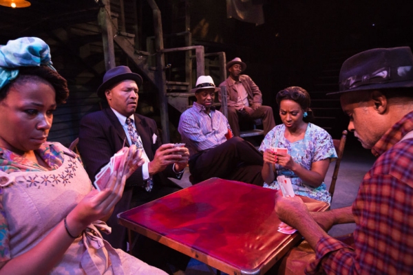 Photo Flash: First Look at Victor Mack, Gayle Samuels and More in Artists Rep's SEVEN GUITARS 
