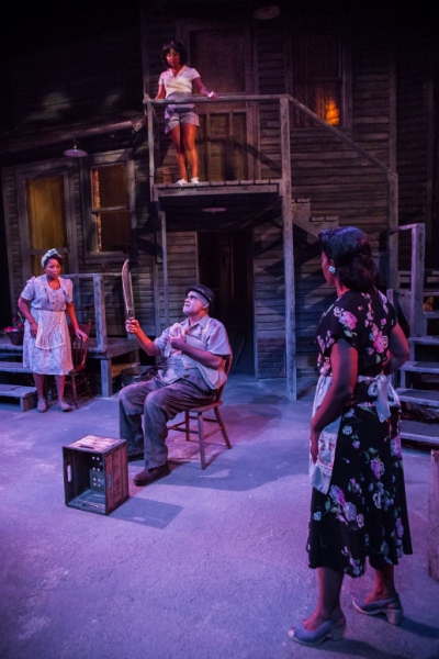 Photo Flash: First Look at Victor Mack, Gayle Samuels and More in Artists Rep's SEVEN GUITARS 
