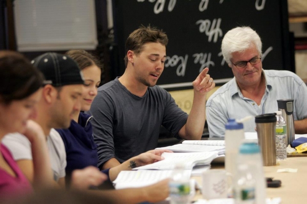 Photo Flash: In Rehearsal with Emily Skinner & Cast of GREAT AMERICAN MOUSICAL Image