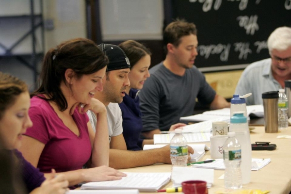 Photo Flash: In Rehearsal with Emily Skinner & Cast of GREAT AMERICAN MOUSICAL Image