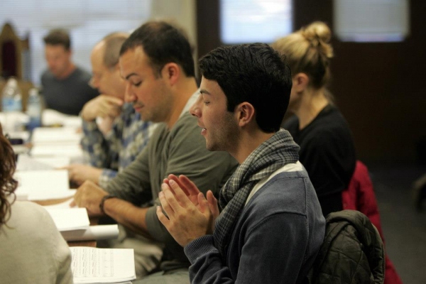 Photo Flash: In Rehearsal with Emily Skinner & Cast of GREAT AMERICAN MOUSICAL Image
