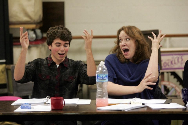 Photo Flash: In Rehearsal with Emily Skinner & Cast of GREAT AMERICAN MOUSICAL Image
