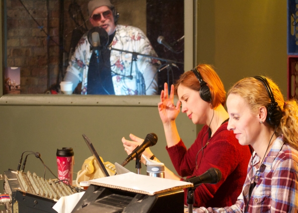 Photo Flash: First Look at Strawdog Theatre's PONTYPOOL Image