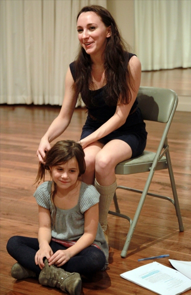 Photo Flash: Michael Slade's AND A CHILD SHALL LEAD in Rehearsal at HERE Arts Center 