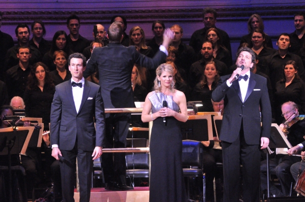 Aaron Lazar, Kelli O'Hara and Paulo Szot Photo