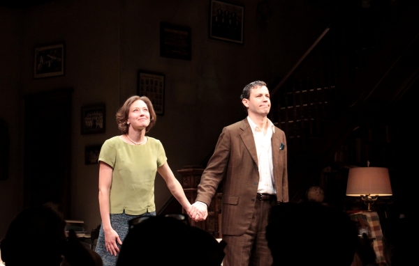 Photo Coverage: WHO'S AFRAID OF VIRGINIA WOOLF? Opening Night Curtain Call with Edward Albee! Image