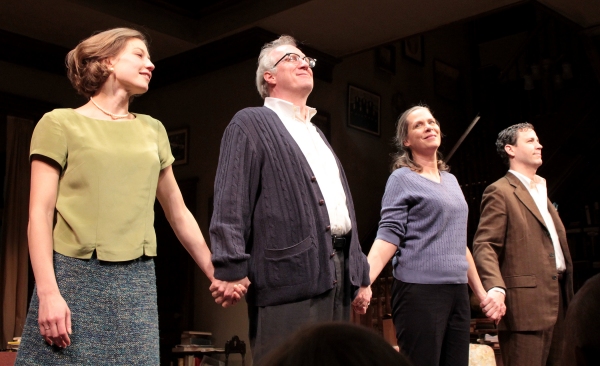 Photo Coverage: WHO'S AFRAID OF VIRGINIA WOOLF? Opening Night Curtain Call with Edward Albee! Image