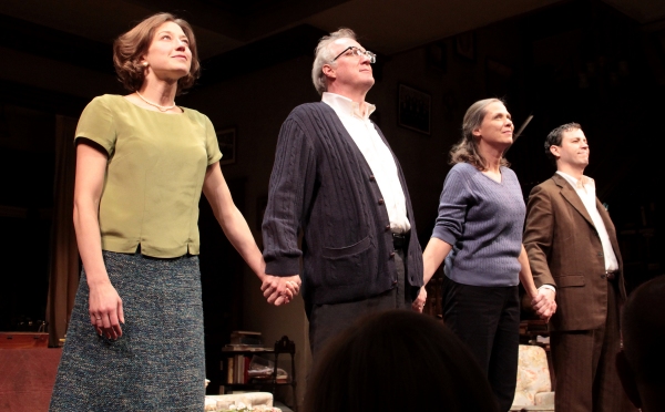 Photo Coverage: WHO'S AFRAID OF VIRGINIA WOOLF? Opening Night Curtain Call with Edward Albee! Image