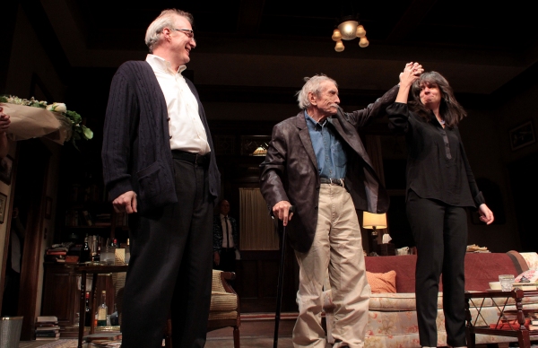 Photo Coverage: WHO'S AFRAID OF VIRGINIA WOOLF? Opening Night Curtain Call with Edward Albee! Image