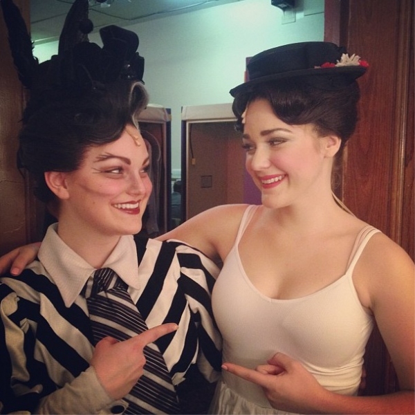 Photo Flash: Saturday Intermission Pics, Oct 13 - Part 2 - ANNIE's Lilla Crawford, PHANTOM Gets Halloween Fever and More! Image