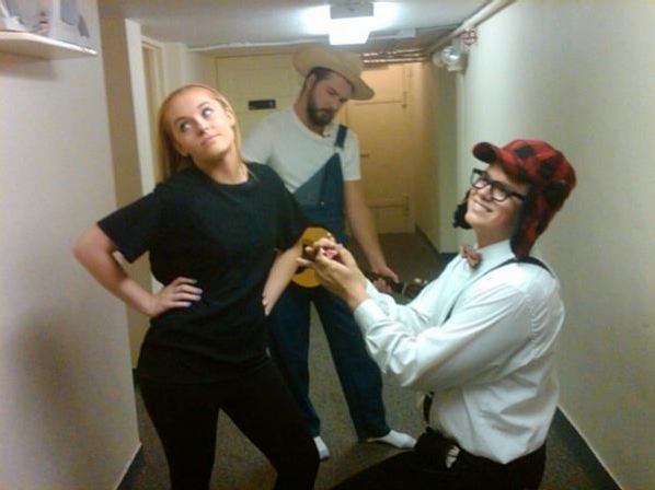 Photo Flash: Saturday Intermission Pics, Oct 13 - Part 2 - ANNIE's Lilla Crawford, PHANTOM Gets Halloween Fever and More! Image