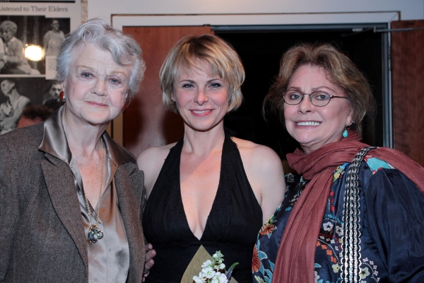 Photo Coverage: Angela Lansbury, Elizabeth Ashley Visit Private Theatre's  TURNING PAGE 