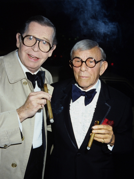Photo Blast from the Past - Milton Berle and George Burns Image