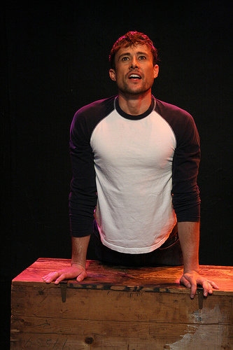Steven Fales performing MISSIONARY POSITION at the New York International Fringe Fest Photo