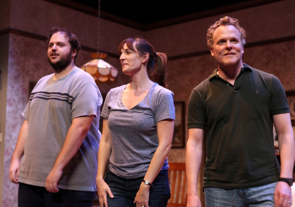 Photo Coverage: Inside FALLING's Opening Night Curtain Call Image