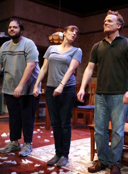 Photo Coverage: Inside FALLING's Opening Night Curtain Call Image