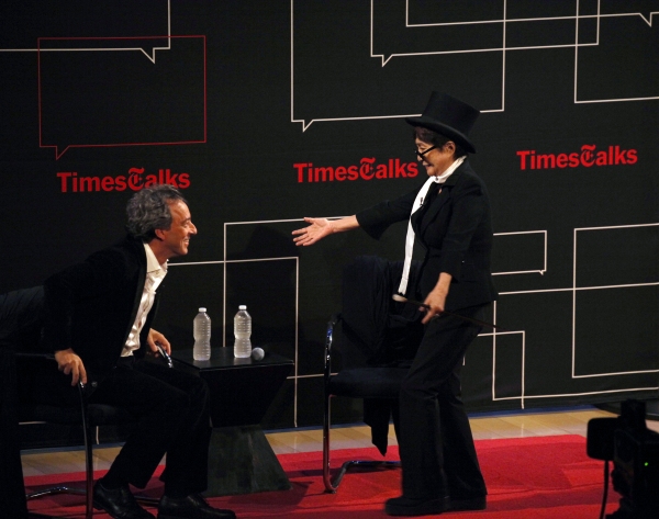 Photo Coverage: Yoko Ono Visits TimesTalks Image